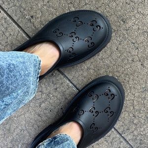 perforated gg platform mules